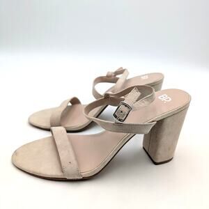 BP Lula Slingback Strappy Sandal Open Toe Women's Blush Size US11M EU41